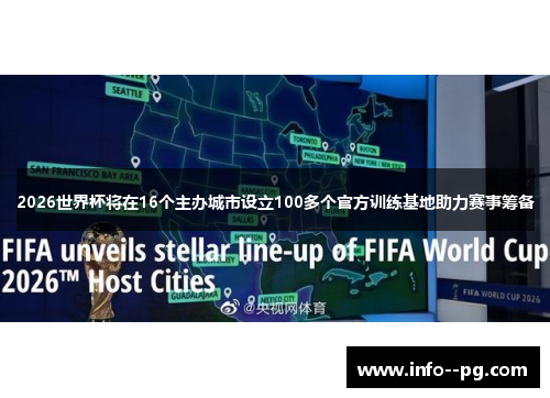 2026世界杯将在16个主办城市设立100多个官方训练基地助力赛事筹备